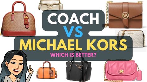 coach vs michael kors tasche|michael kors tasche outlet.